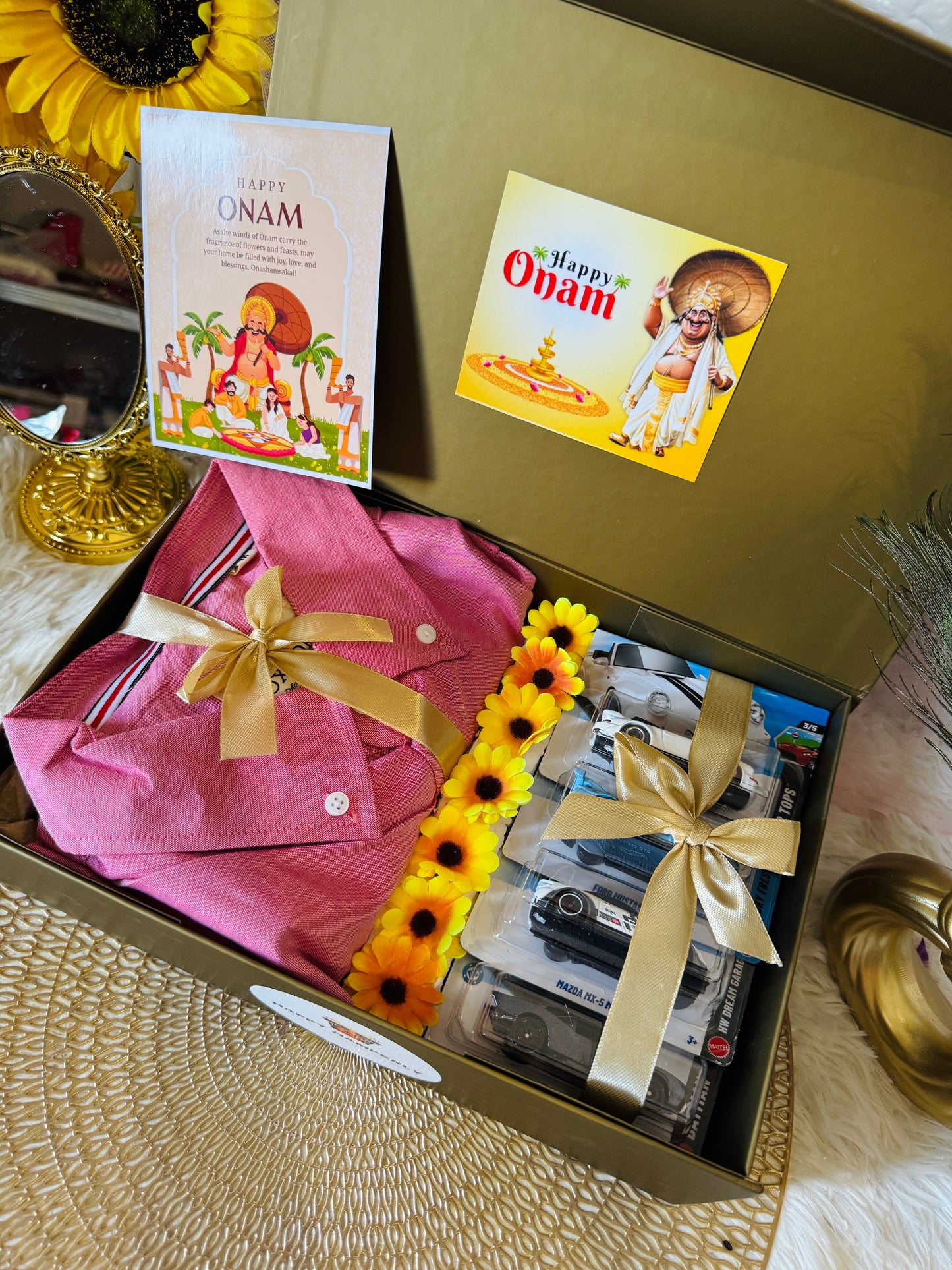 Shirt and hotwheels hamper