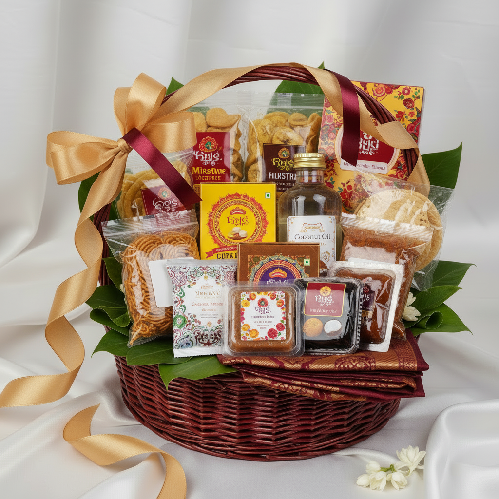 Indian Snacks and Sweets Hamper