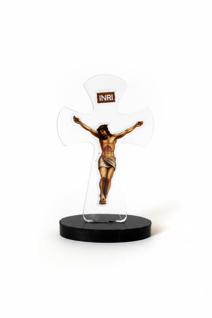 Acrylic Jesus Crucifix - Front