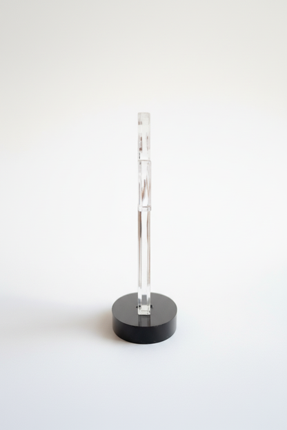 Acrylic Jesus Crucifix - Side