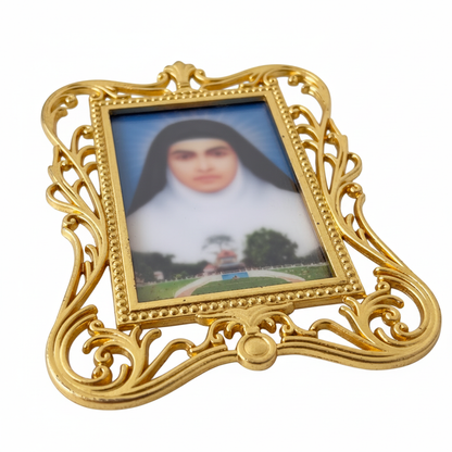 Blessed Mariam Thresia Frame - Filigree Close-up