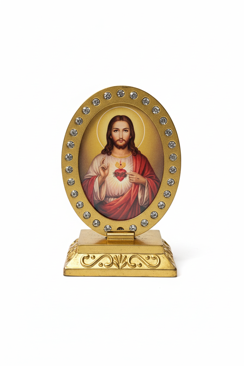 Double-Sided Icon - Jesus Side