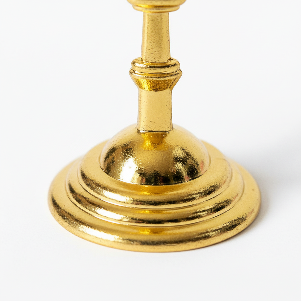 Gold JHS Monstrance - Base Close-up