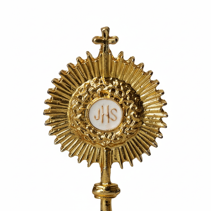 Gold JHS Monstrance Box - Monstrance Clean