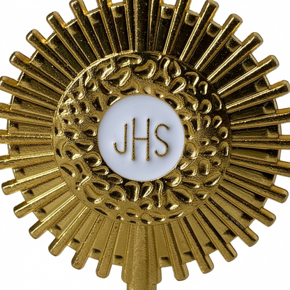 Gold JHS Monstrance - Disc Close-up