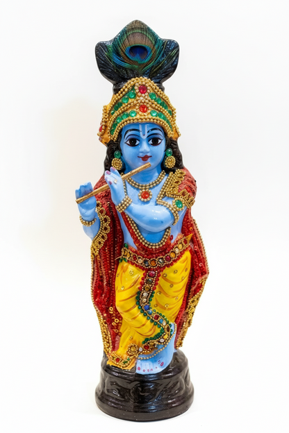 1 Feet Lord Krishna Statue — Vishu Kani Special