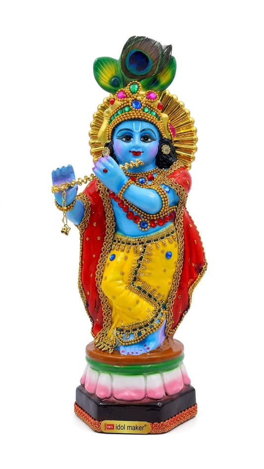 1 Feet Lord Krishna Statue — Vishu Kani Special